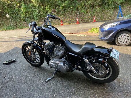 2008 Harley-Davidson Sportster 883, чёрный, 480000 рублей, вид 5