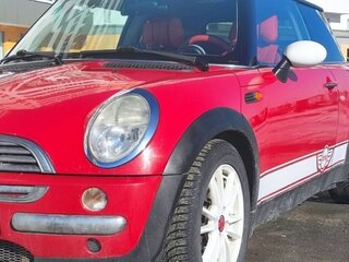 2002 Mini Hatch Cooper I (R50), красный, 955000 рублей, вид 2