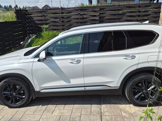 2018 Hyundai Santa Fe IV, белый, 2550000 рублей, вид 4