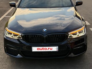 2017 BMW 5 серии 530i xDrive VII (G30/G31/G38), синий, 3890000 рублей, вид 3