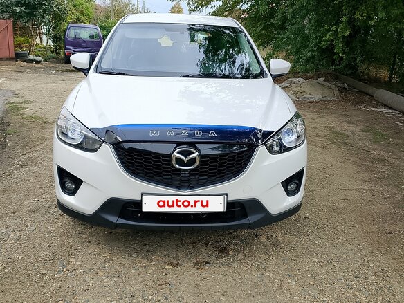 2013 Mazda CX-5 I, белый, 1555000 рублей - вид 1