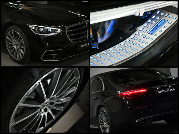 2022 Mercedes-Benz S-Класс 400 d 4MATIC VII (W223), чёрный, 16000000 рублей - вид 6