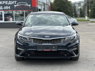 2019 Kia Optima IV Рестайлинг, синий, 1799000 рублей, вид 2