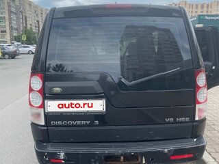 2007 Land Rover Discovery III, чёрный, 730000 рублей, вид 2