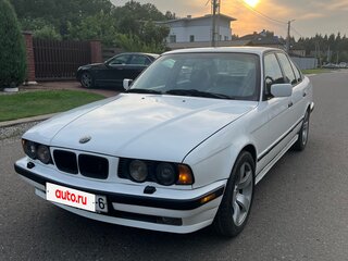 1991 BMW 5 серии 520i III (E34), белый, 600000 рублей, вид 1