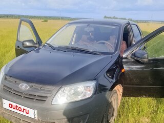 2013 Lada (ВАЗ) Granta I, чёрный, 260000 рублей, вид 3