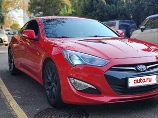 2012 Hyundai Genesis Coupe I Рестайлинг, красный, 1650000 рублей, вид 4