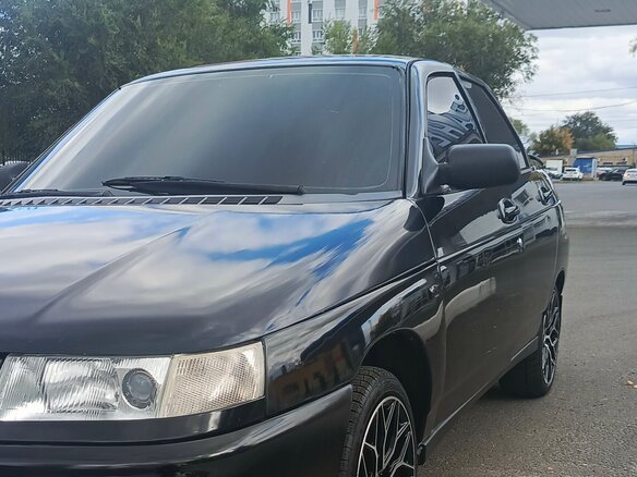 2002 Lada (ВАЗ) 2110, чёрный, 215000 рублей - вид 1