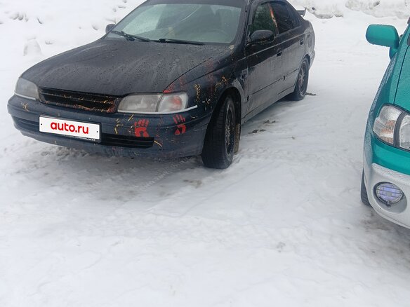 1995 Toyota Carina E, зелёный, 150000 рублей