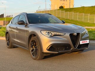 2019 Alfa Romeo Stelvio I, серый, 3750000 рублей, вид 2