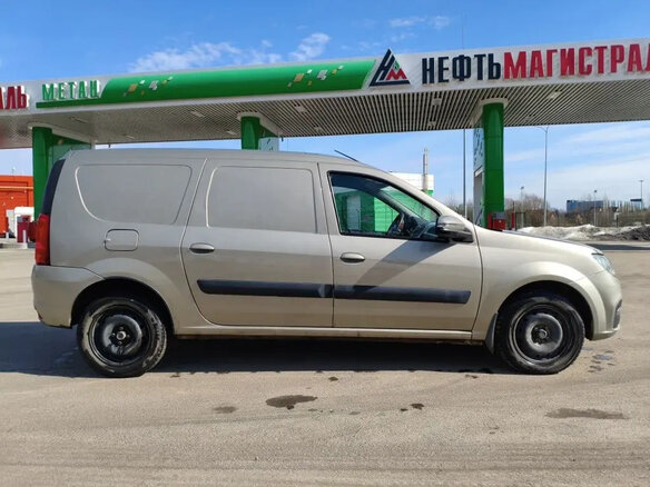 2021 Lada (ВАЗ) Largus I Рестайлинг, серый, 730000 рублей - вид 2