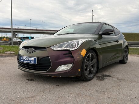 2012 Hyundai Veloster I, жёлтый, 820000 рублей, вид 1