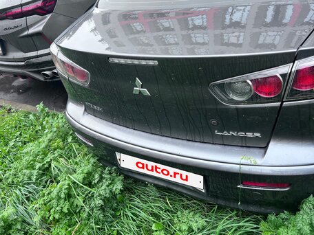 2011 Mitsubishi Lancer X Рестайлинг, серый, 509000 рублей, вид 3
