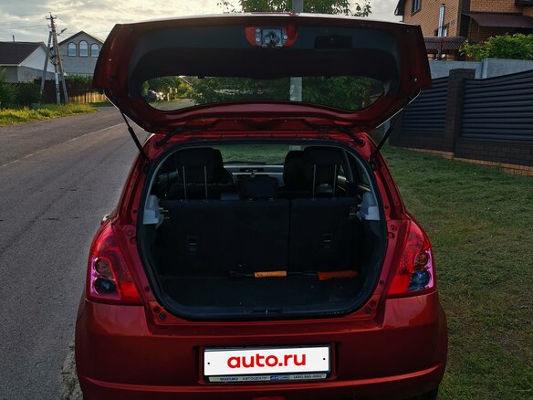 2008 Suzuki Swift III, оранжевый, 410000 рублей - вид 6