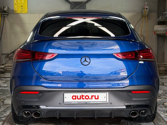 2021 Mercedes-Benz GLE Coupe AMG 53 AMG II (C167), синий - вид 2