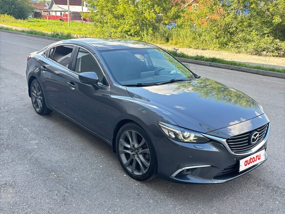 2018 Mazda 6 III (GJ) Рестайлинг, серый, 2150000 рублей - вид 6