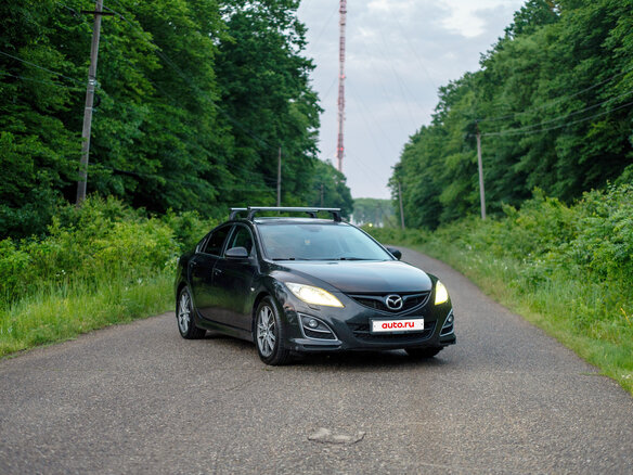 2011 Mazda 6 II (GH) Рестайлинг, чёрный - вид 22