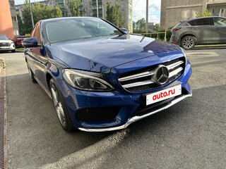2015 Mercedes-Benz C-Класс 180 IV (W205), синий, 2190000 рублей, вид 3