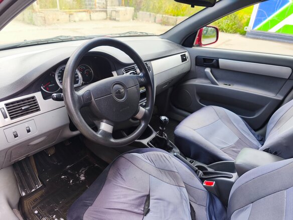 2011 Chevrolet Lacetti I, красный, 370000 рублей - вид 7