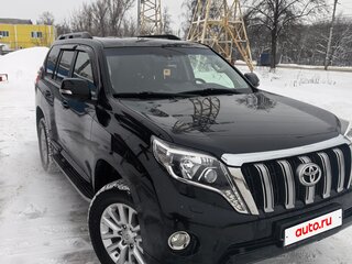 2014 Toyota Land Cruiser Prado 150 Series Рестайлинг 1, чёрный, 3500000 рублей, вид 2