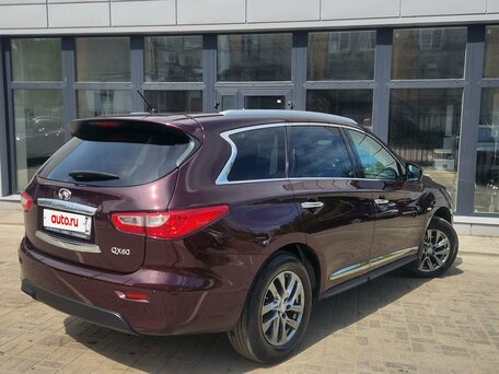 2015 Infiniti QX60 I, красный, 1390000 рублей, вид 4