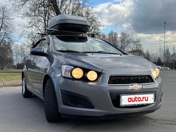 2012 Chevrolet Aveo II, серый, 465000 рублей - вид 4