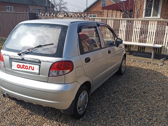 2011 Daewoo Matiz I Рестайлинг, серебристый, 330000 рублей - вид 9