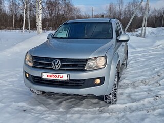 2013 Volkswagen Amarok, серебристый, 1625000 рублей, вид 1