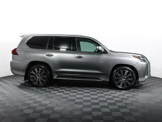 2019 Lexus LX 570 III Рестайлинг 2, серый, 7900000 рублей, вид 4