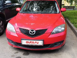2007 Mazda 3 I (BK) Рестайлинг, красный, 350000 рублей, вид 1