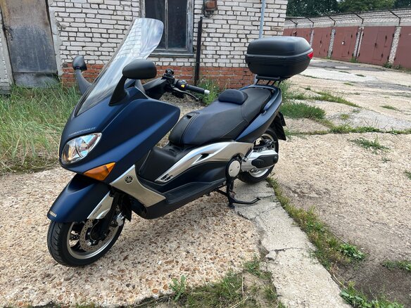 2007 Yamaha TMAX, синий, 520000 рублей - вид 2