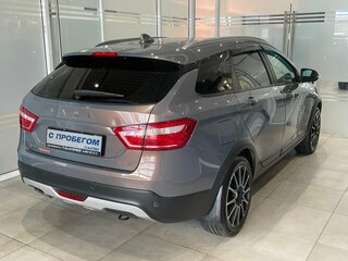 2019 Lada (ВАЗ) Vesta SW Cross I, серый, 915000 рублей, вид 4