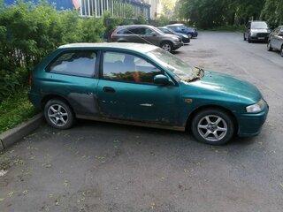 1998 Mazda 323 V (BA), зелёный, 170000 рублей, вид 3