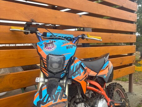 2024 Kayo Evolution YX140EM, оранжевый, 75000 рублей, вид 4