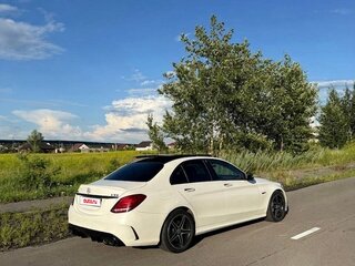 2016 Mercedes-Benz C-Класс AMG 43 AMG IV (W205), белый, 3200000 рублей, вид 3