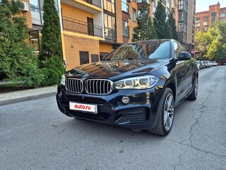 2017 BMW X6 40d II (F16), синий, 4399000 рублей, вид 1