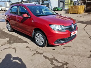 2017 Renault Logan II, красный, 725000 рублей, вид 4