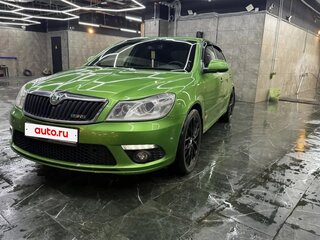 2012 Skoda Octavia RS II Рестайлинг, зелёный, 1250000 рублей, вид 4