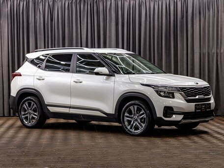 2021 Kia Seltos I, белый, 1815000 рублей, вид 3