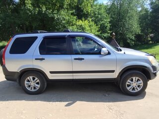 2002 Honda CR-V II, серебристый, 610000 рублей, вид 3