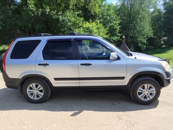 2002 Honda CR-V II, серебристый, 610000 рублей - вид 2