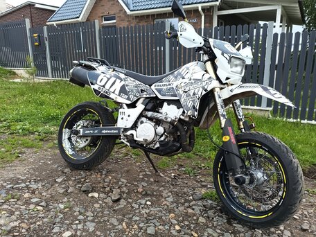 2008 Suzuki DR-Z 400 SM, белый, 410000 рублей, вид 1