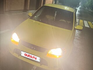 2011 Lada (ВАЗ) Kalina Sport I, жёлтый, 450000 рублей, вид 1