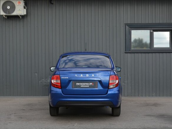 2022 Lada (ВАЗ) Granta I Рестайлинг, синий, 569999 рублей - вид 4