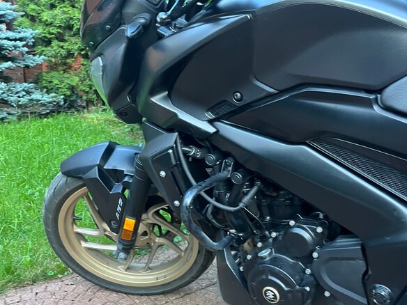 2018 Bajaj Dominar 400, чёрный, 290000 рублей - вид 4