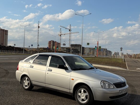 2008 Lada (ВАЗ) Priora I, серебристый, 365000 рублей - вид 8