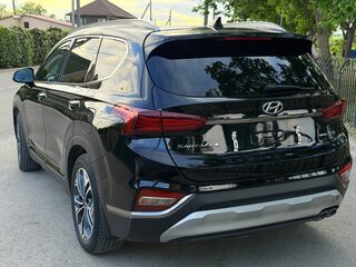 2019 Hyundai Santa Fe IV, чёрный, 3450000 рублей, вид 4