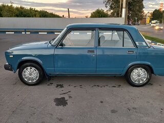 2007 Lada (ВАЗ) 2107, синий, 225000 рублей, вид 4