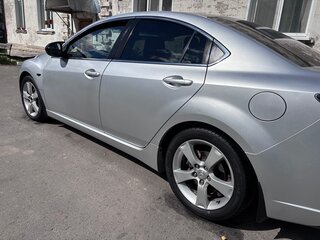 2007 Mazda 6 II (GH), серебристый, 700000 рублей, вид 4