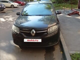 2017 Renault Logan II, чёрный, 500000 рублей, вид 2